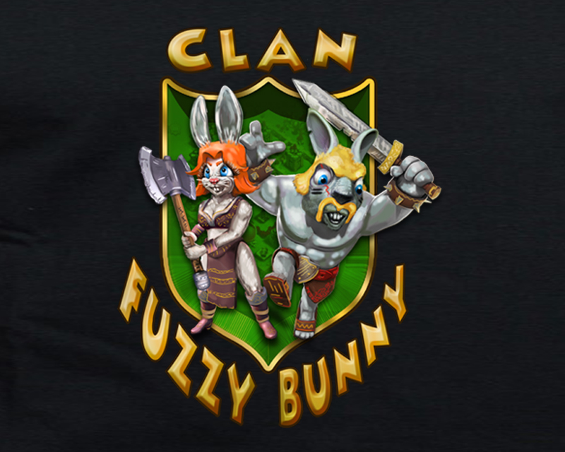 Graphic Design entry 1141632 submitted by emanuilova to the Graphic Design for Clan Fuzzy Bunny run by SmakHamma