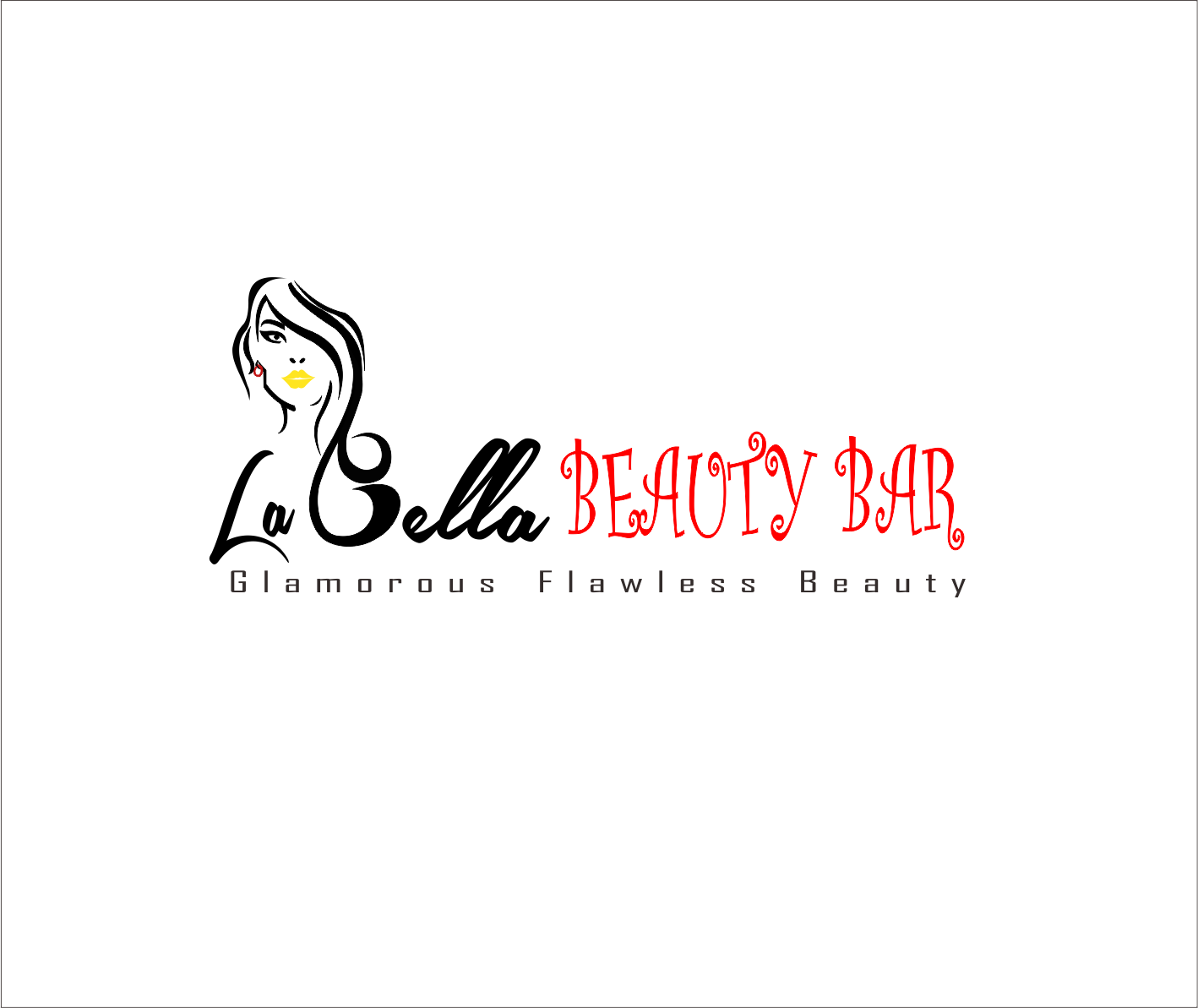 Logo Design entry 1145851 submitted by Lynn Studio to the Logo Design for LaBella Beauty Bar run by lbrown68