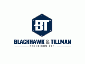 Logo Design entry 1146209 submitted by aqif to the Logo Design for Blackhawk & Tillman Solutions Ltd.  run by DavidFader