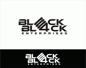 Logo Design entry 1147032 submitted by jellareed to the Logo Design for Black Black Enterprises run by blackblack