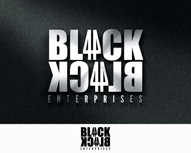 Logo Design entry 1147103 submitted by APRIL to the Logo Design for Black Black Enterprises run by blackblack