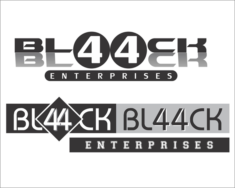 Logo Design entry 1147032 submitted by dedzoel to the Logo Design for Black Black Enterprises run by blackblack