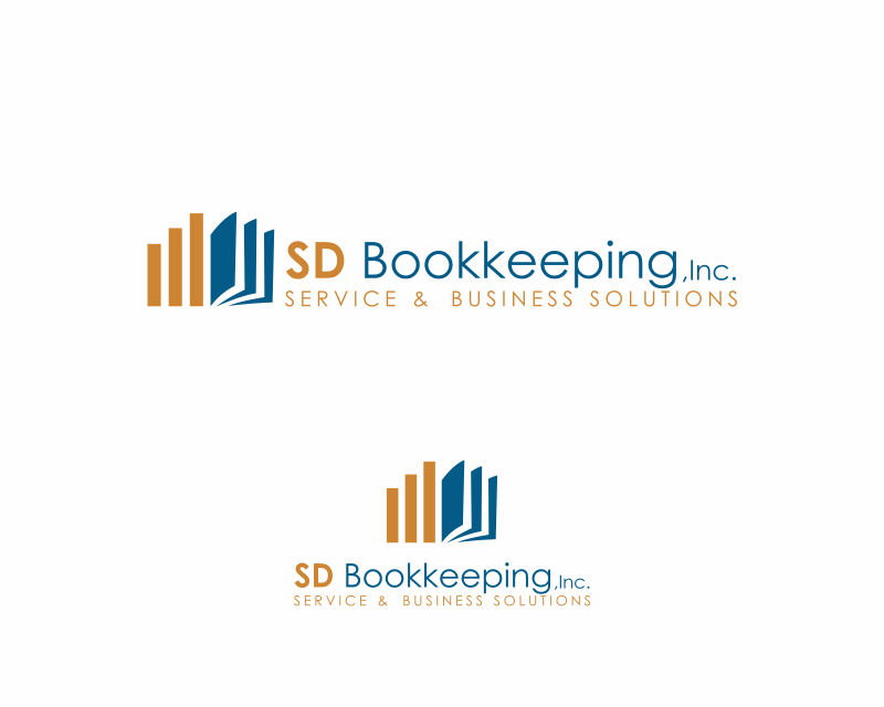Logo Design entry 1148383 submitted by wahyuhusadani to the Logo Design for SD Bookkeeping, Inc. - this can be with or without the Inc run by sdbookkeeping