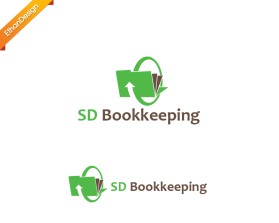 Logo Design entry 1148398 submitted by manan888 to the Logo Design for SD Bookkeeping, Inc. - this can be with or without the Inc run by sdbookkeeping