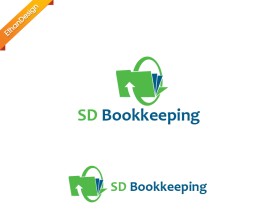 Logo Design entry 1148399 submitted by wahyuhusadani to the Logo Design for SD Bookkeeping, Inc. - this can be with or without the Inc run by sdbookkeeping