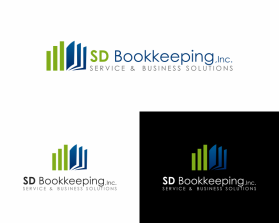 Logo Design entry 1148470 submitted by Ethan to the Logo Design for SD Bookkeeping, Inc. - this can be with or without the Inc run by sdbookkeeping