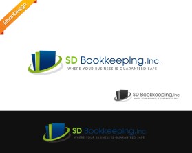Logo Design entry 1148471 submitted by manan888 to the Logo Design for SD Bookkeeping, Inc. - this can be with or without the Inc run by sdbookkeeping