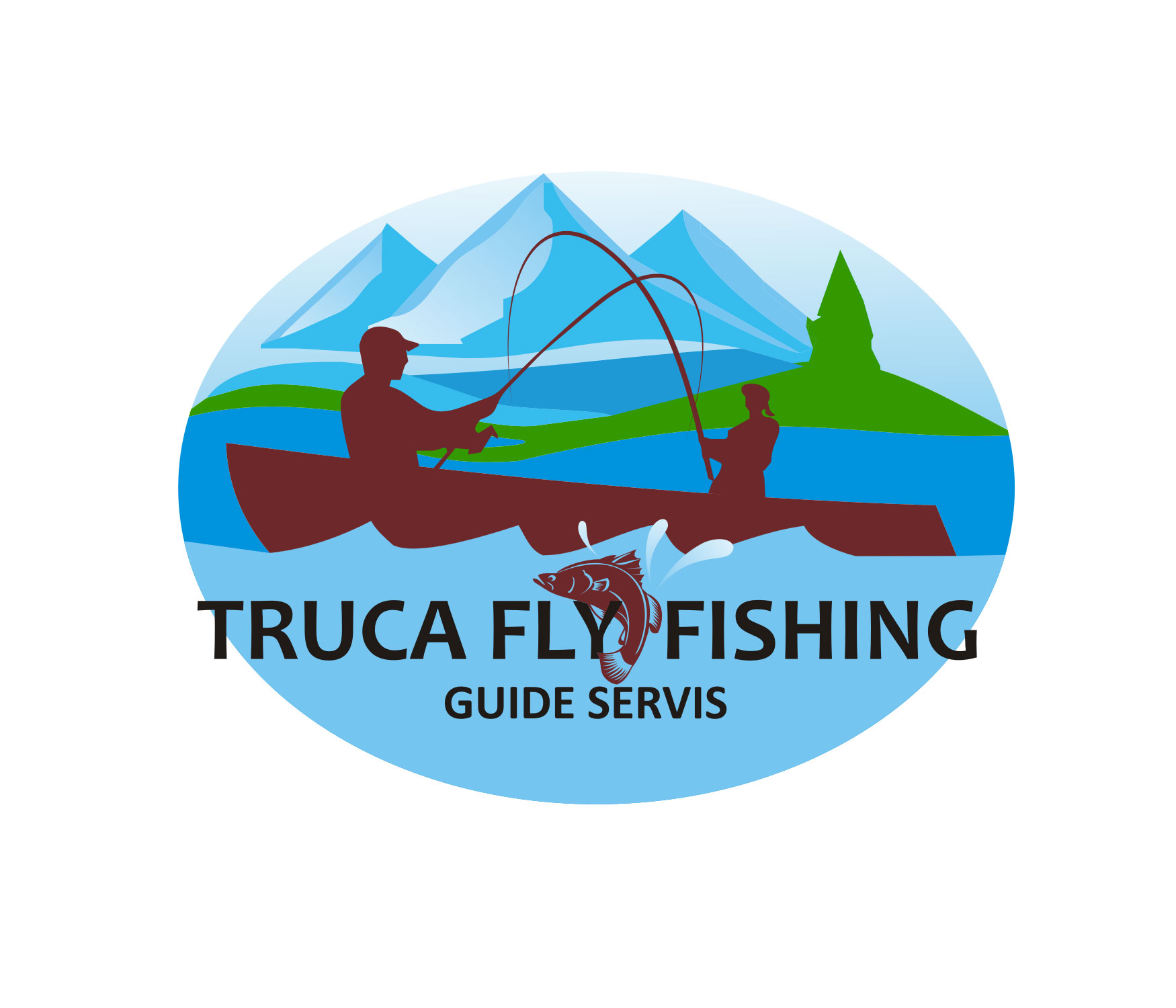 Logo Design entry 1148821 submitted by fdia-d to the Logo Design for Trucha Fly Fishing Guide Service run by trucha