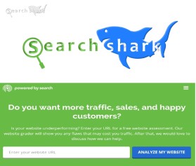 Web Design Entry 1148843 submitted by AAMAP to the contest for Search Shark  - searcshark.ca run by justincmarketing