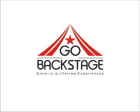 Logo Design Entry 1149709 submitted by 54no to the contest for Go BackStage run by arichman723