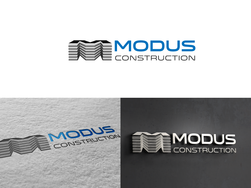 Logo Design entry 1149907 submitted by cryss17 to the Logo Design for Modus Construction run by Drewslogo