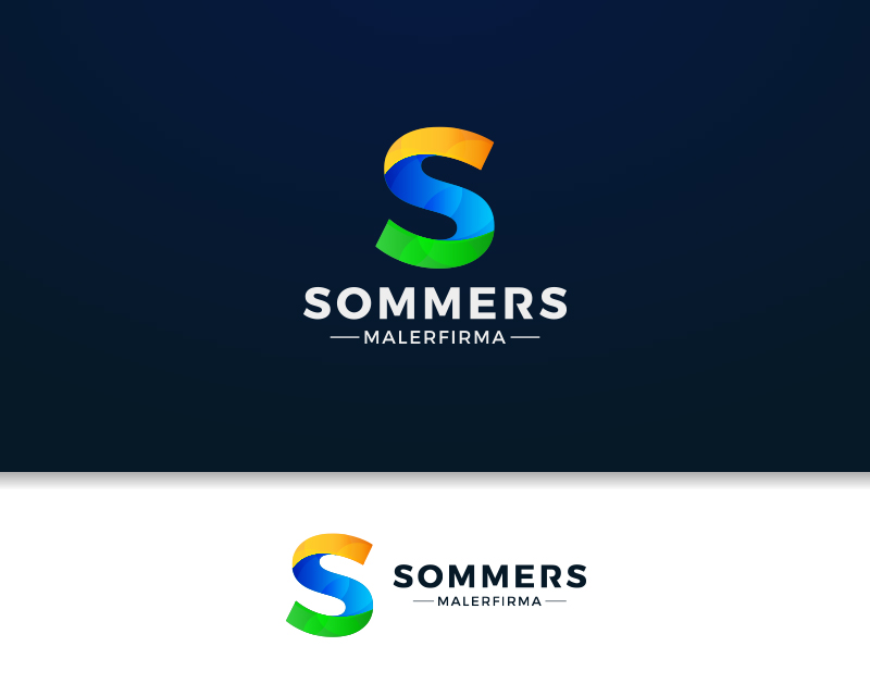 Logo Design entry 1151284 submitted by AikOne to the Logo Design for Sommers Malerfirma  run by Brian Sommer