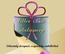 Logo Design entry 1151367 submitted by clearcut to the Logo Design for GlitterBox Stationery run by o2bdst