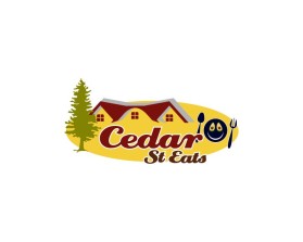 Logo Design Entry 1153093 submitted by denmazqdot to the contest for Cedar St. Eats  run by Donna Pakosz