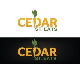 Logo Design entry 1153127 submitted by denmazqdot to the Logo Design for Cedar St. Eats  run by Donna Pakosz