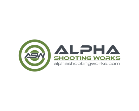 Logo Design entry 1154851 submitted by erongs16 to the Logo Design for alphashootingworks.com run by Rybred