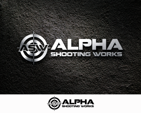 Logo Design entry 1154875 submitted by fathur to the Logo Design for alphashootingworks.com run by Rybred
