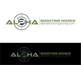 Logo Design entry 1154888 submitted by cj38 to the Logo Design for alphashootingworks.com run by Rybred