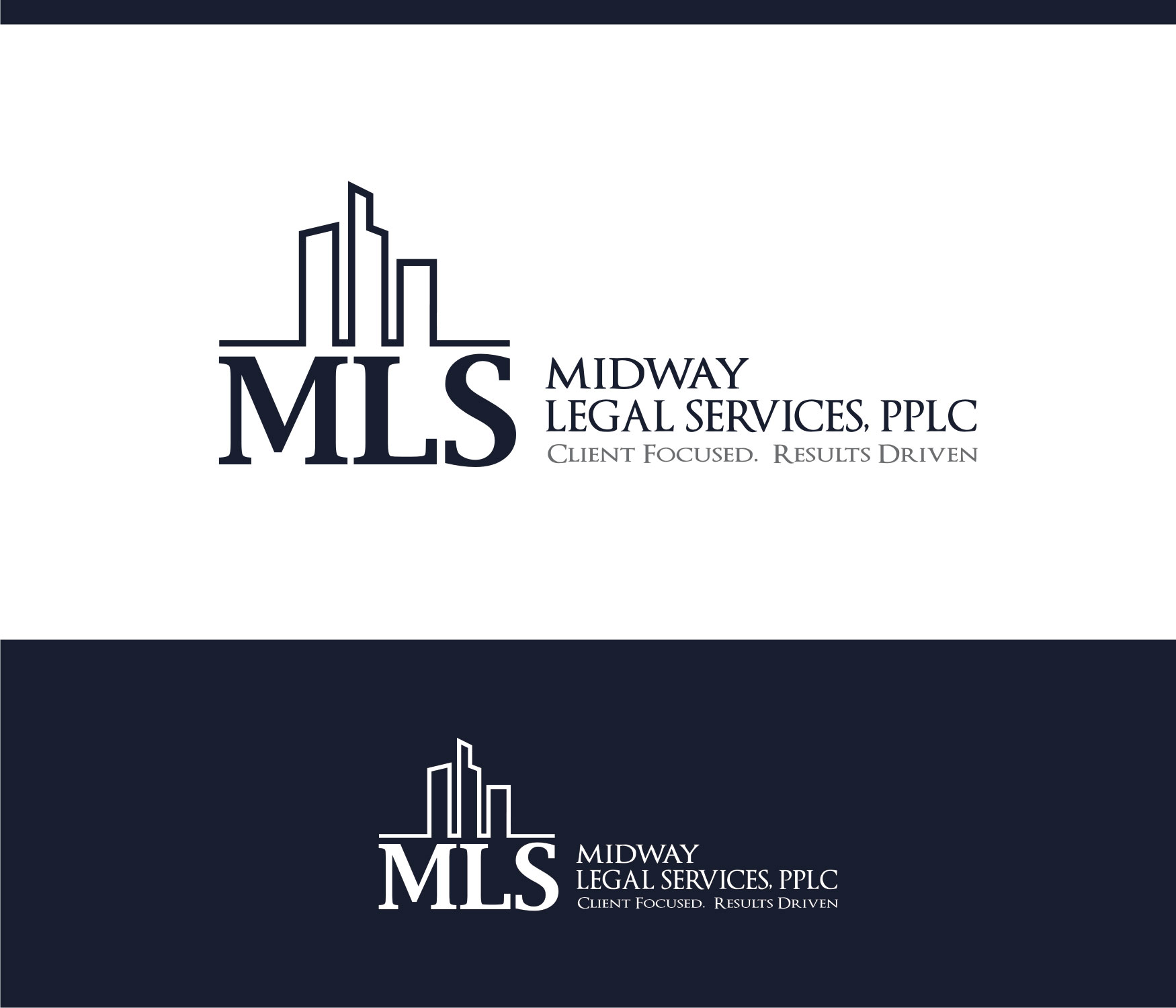 Logo Design entry 1155059 submitted by fdia-d to the Logo Design for Midway Legal Services, PLLC run by midwaylegalservices
