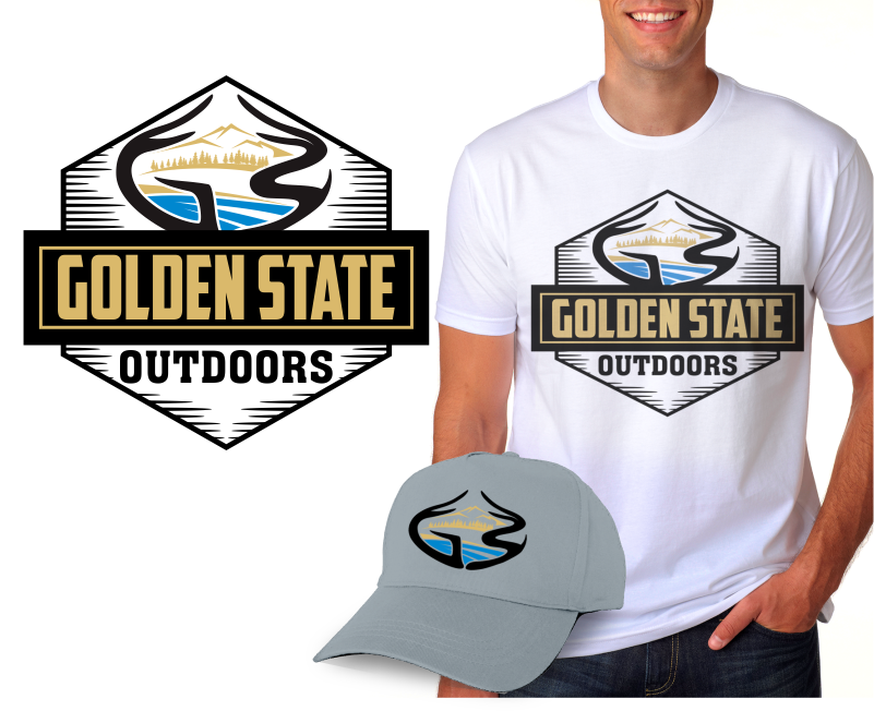 Logo Design entry 1155622 submitted by Bima Sakti to the Logo Design for Golden State Outdoors run by Awilk21