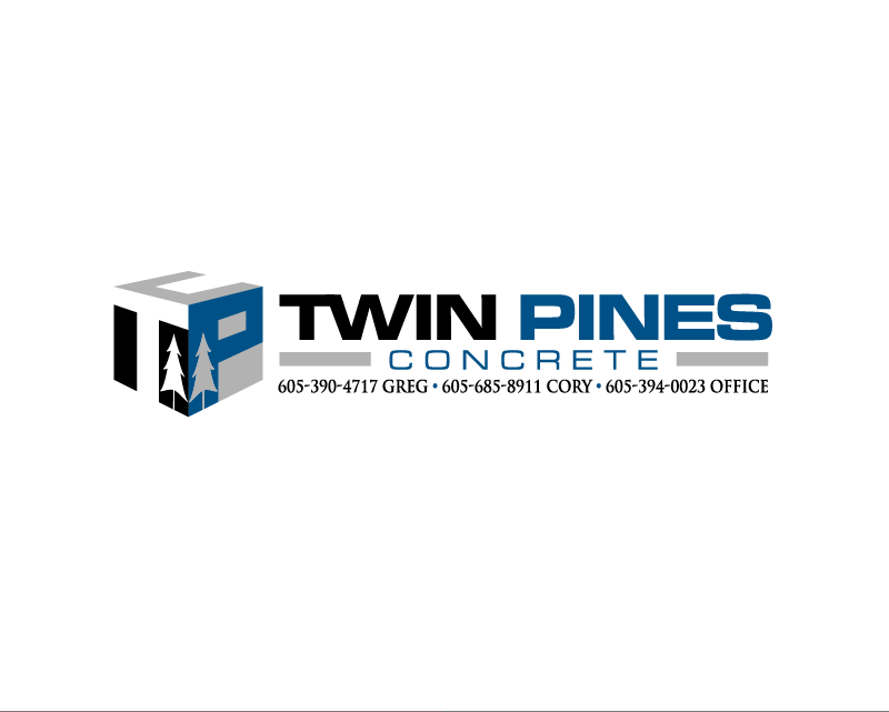 Logo Design entry 1156373 submitted by cj38 to the Logo Design for Twin Pines Concrete run by twinpines