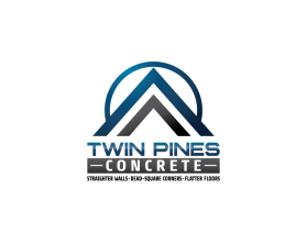Logo Design Entry 1156270 submitted by DayDesigns to the contest for Twin Pines Concrete run by twinpines