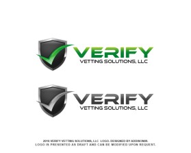 Logo Design entry 1156987 submitted by drifel22 to the Logo Design for Verify Vetting Solutions, LLC run by Derron