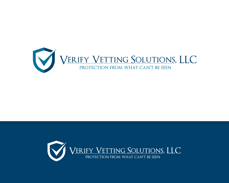 Logo Design entry 1157059 submitted by AikOne to the Logo Design for Verify Vetting Solutions, LLC run by Derron