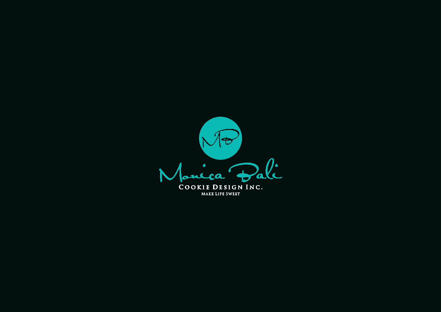 Logo Design entry 1157315 submitted by Mbok Ndewor to the Logo Design for Monica Bali Cookie Design Inc. run by mbcookiedesign