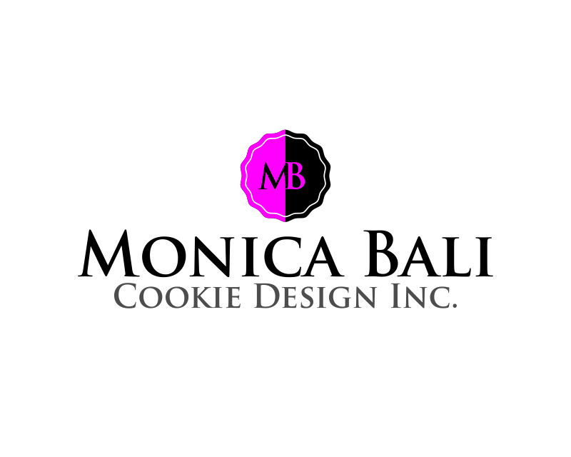 Logo Design entry 1157333 submitted by einaraees to the Logo Design for Monica Bali Cookie Design Inc. run by mbcookiedesign