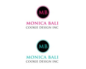 Logo Design entry 1157336 submitted by Serpentes to the Logo Design for Monica Bali Cookie Design Inc. run by mbcookiedesign