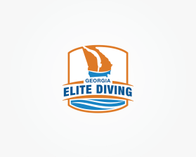 Logo Design entry 1157702 submitted by nagamas to the Logo Design for Georgia Elite Diving run by Georgia Elite Diving
