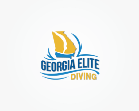Logo Design entry 1157711 submitted by quimcey to the Logo Design for Georgia Elite Diving run by Georgia Elite Diving