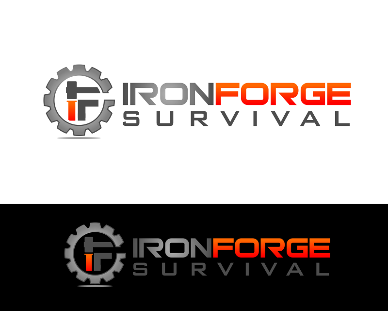 Logo Design entry 1157963 submitted by marsell to the Logo Design for IronForge Survival run by o.pierce