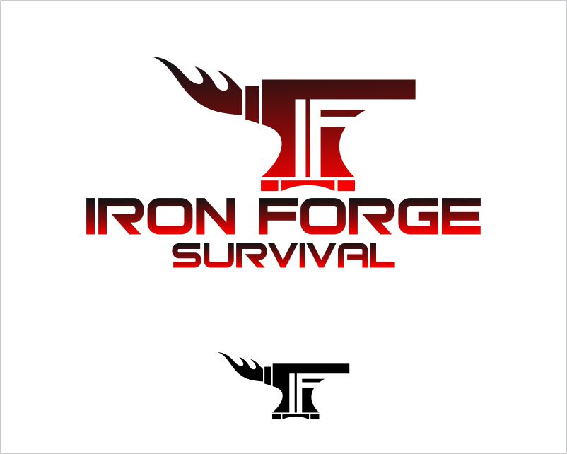 Logo Design entry 1157963 submitted by phonic to the Logo Design for IronForge Survival run by o.pierce
