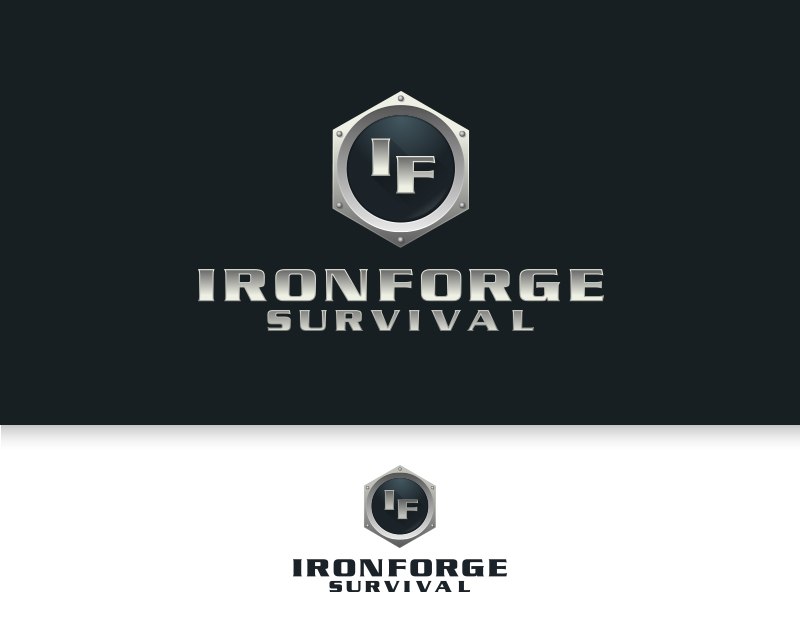 Logo Design entry 1157932 submitted by AikOne to the Logo Design for IronForge Survival run by o.pierce