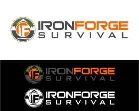 Logo Design entry 1157963 submitted by marsell to the Logo Design for IronForge Survival run by o.pierce