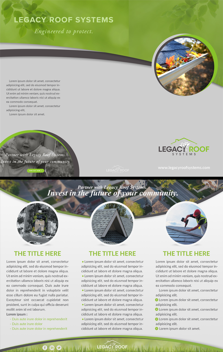 Brochure Design entry 1205647 submitted by 25