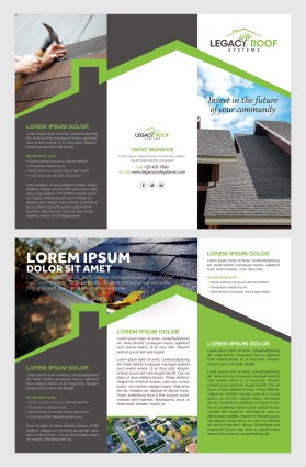 Brochure Design entry 1205649 submitted by pink
