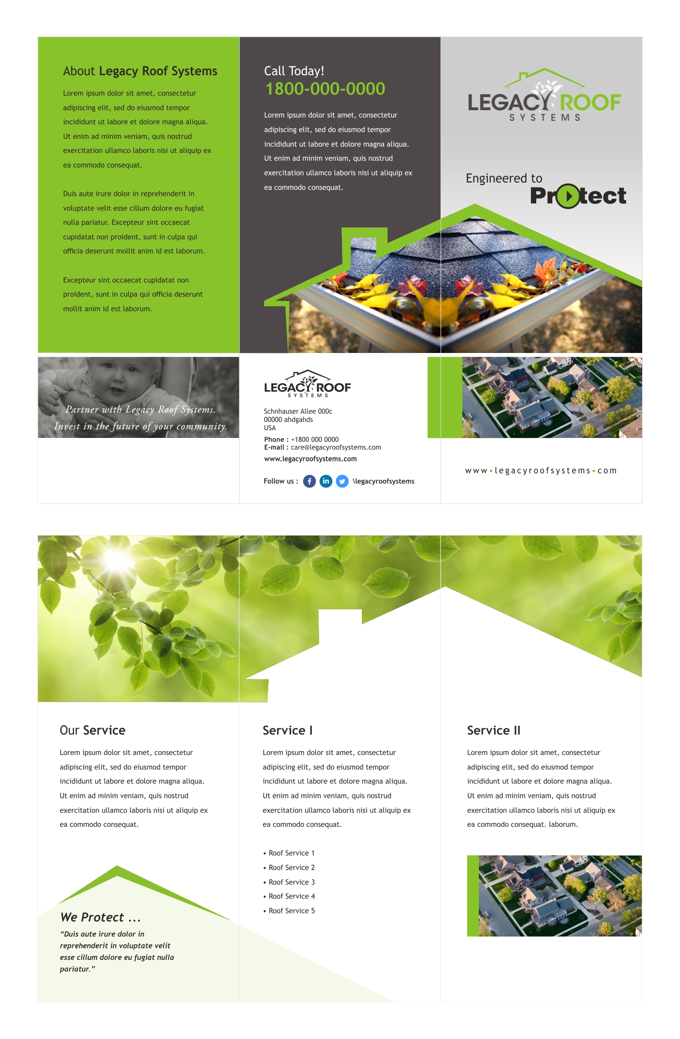 Brochure Design entry 1208146 submitted by kittu