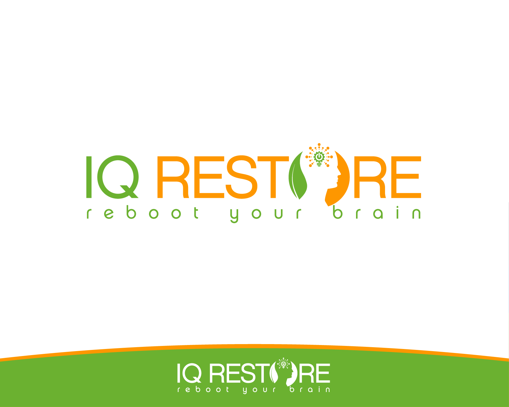 Logo Design entry 1158217 submitted by LeAnn to the Logo Design for iq restore run by mrnickdsmith