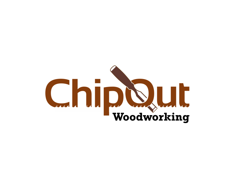 Logo Design entry 1160022 submitted by tornado to the Logo Design for ChipOut Woodworking run by Chip Out