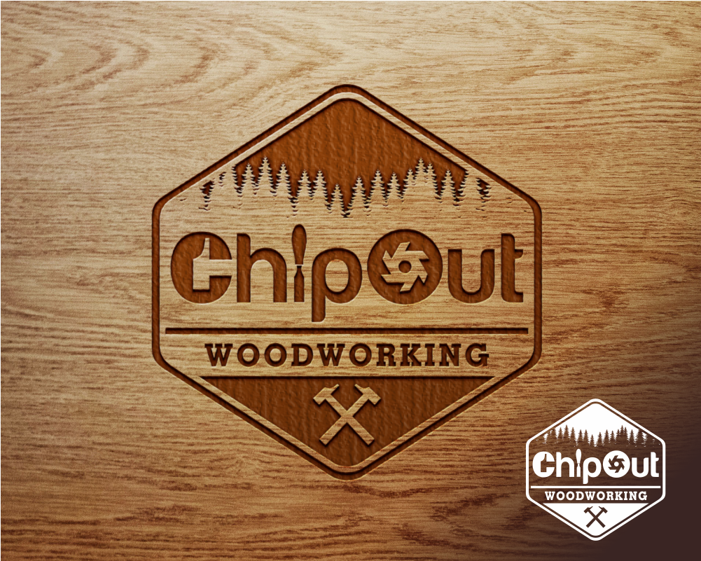 Logo Design entry 1160031 submitted by Bima Sakti to the Logo Design for ChipOut Woodworking run by Chip Out