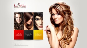 Web Design entry 1160108 submitted by jonny2quest to the Web Design for LaBella Beauty Bar run by lbrown68