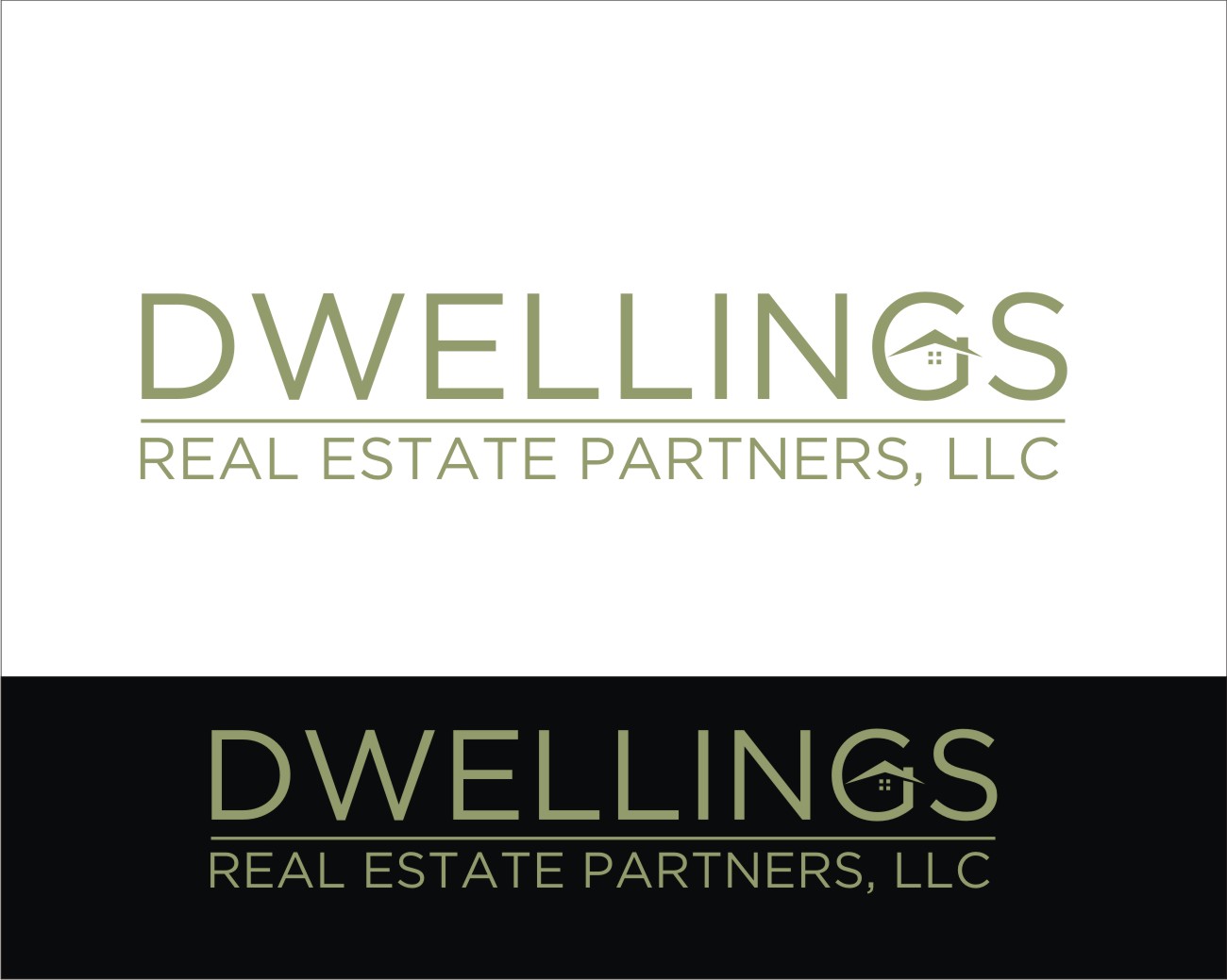 Logo Design entry 1160834 submitted by kembarloro to the Logo Design for Dwellings Real Estate Partners, LLC run by lkylerush