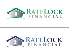 Logo Design entry 1162014 submitted by jellareed to the Logo Design for RateLock Financial run by scotty