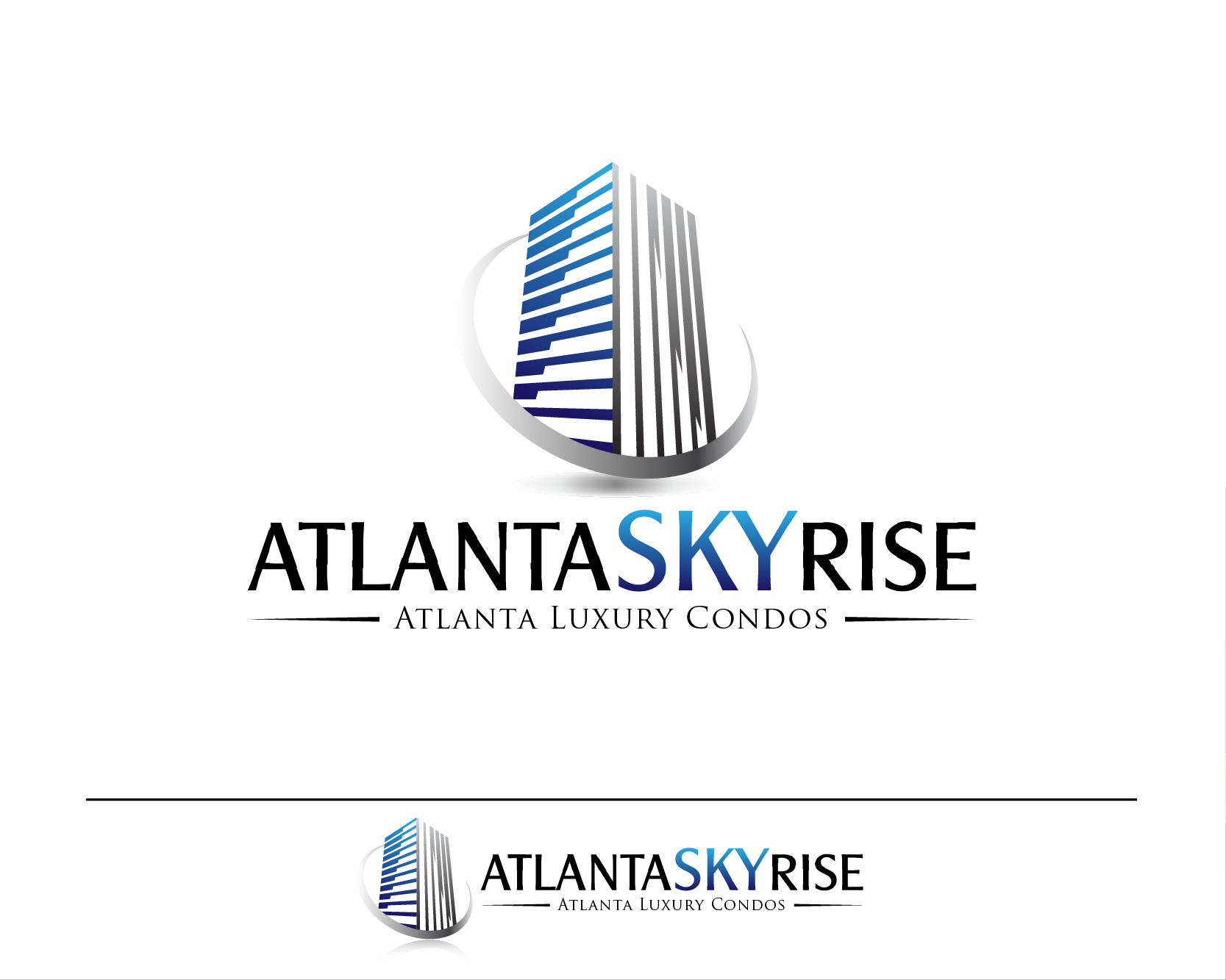 Logo Design entry 1162640 submitted by graphica to the Logo Design for atlantaSKYrise run by kevyfresh