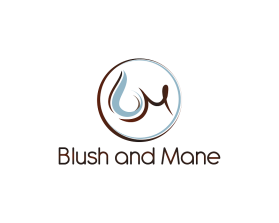 Logo Design entry 1162734 submitted by Harianto to the Logo Design for Blush and mane run by Smaples904