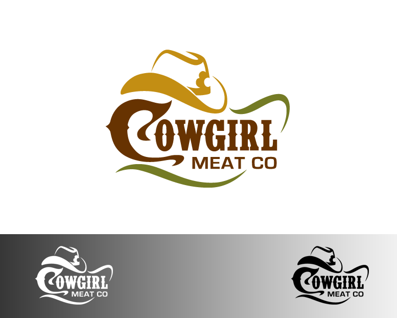 Logo Design entry 1162991 submitted by smarttaste to the Logo Design for Cowgirl Meat Co run by jastoltzfus