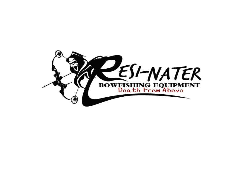 Logo Design entry 1163666 submitted by penciltool88 to the Logo Design for RESI-NATER BOWFISHING EQUIPMENT run by Goosecall1